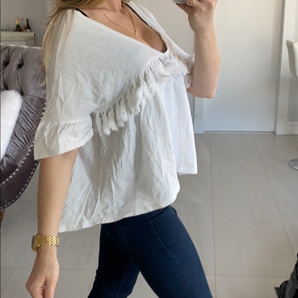 Zara Ruffle Top - Picture 2 of 6